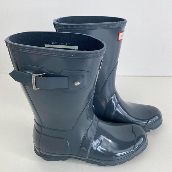 posh PICK ⭐️ short Grey Hunter Boots - Picture 2 of 4